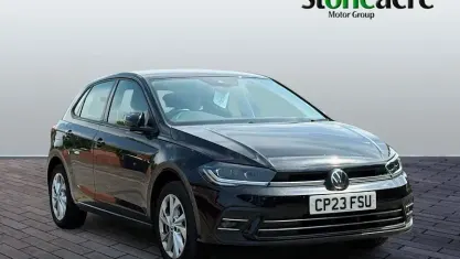 Used VW Polo Style 95 HP (69 kW) 2023 Black Hatchback
