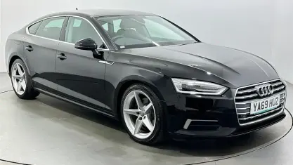 Used Audi A5 Sportback Sport 190 HP (139 kW) 2019 Black Hatchback