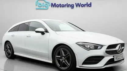 Used Mercedes CLA200 AMG Line Premium 163 HP (119 kW) 2022 White Coupe