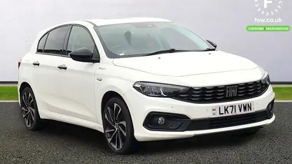 White Used 2021 Fiat Tipo Sport Hatchback | £8,399 (Good price)