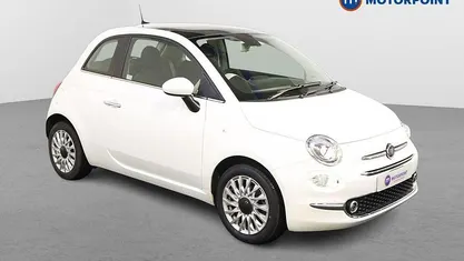 White Used 2023 Fiat 500 Hatchback | £9,899 (Fair price)