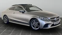 Silver Used 2020 Mercedes C220 AMG Line Premium Plus Coupe | £15,895 (Fair price)