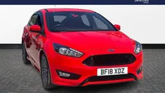 Red Used 2018 Ford Focus ST-Line Hatchback | £9,000 (Super price)