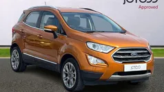 Orange Used 2018 Ford Ecosport Titanium SUV | £10,000 (Fair price)