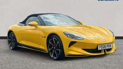 Used MG Cyberster 375 kW (510 HP) 2026 Yellow Cabriolet