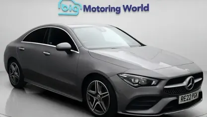 Used Mercedes CLA200 AMG line 163 HP (119 kW) 2022 Grey Coupe
