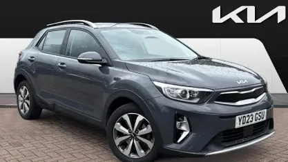 Used Kia Stonic 101 HP (74 kW) 2023 Grey SUV