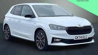 Moon white Used 2024 Skoda Fabia Monte Carlo Hatchback | £18,790 (Fair price)