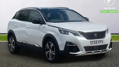 Used Peugeot 3008 GT-line 131 HP (96 kW) 2018 White SUV