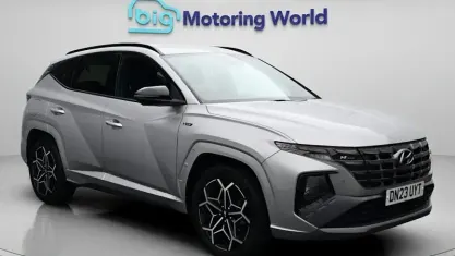 Begagnad Hyundai Tucson N Line 265 HK (194 kW) 2023 Silver SUV