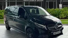 Used 2023 Mercedes V220 AMG line MPV | £57,999 (Good price)