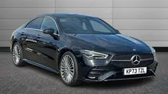 Black Used 2023 Mercedes CLA200 AMG Line Premium Coupe | £29,750 (Fair price)