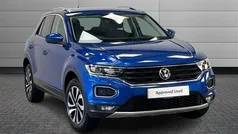 Pure white Used 2021 VW T-Roc Active SUV | £19,990 (Fair price)
