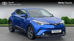 Nebula blue Used 2018 Toyota C-HR Design SUV | £16,000 (Fair price)