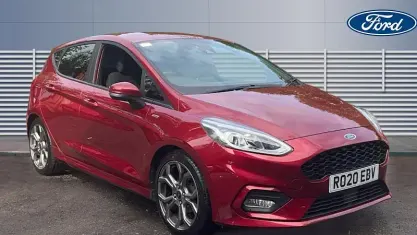 Begagnad Ford Fiesta ST-Line 95 HK (69 kW) 2020 Röd Halvkombi