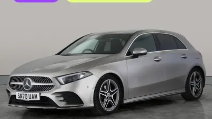 Used Mercedes A180 Executive 136 HP (100 kW) 2020 Silver Hatchback