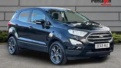Black Used 2019 Ford Ecosport Zetec SUV | £9,495 (Fair price)