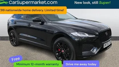 Used Jaguar F-Pace R-Dynamic 204 HP (150 kW) 2022 Black SUV