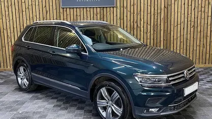 Used VW Tiguan SEL 180 HP (132 kW) 2017 Green SUV