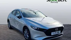 Silver Used 2021 Mazda 3 Hatchback | £17,402 (Fair price)