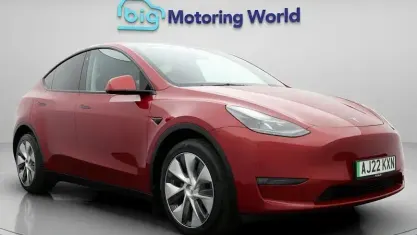 Used Tesla Model Y Long Range AWD 378 kW (514 HP) 2022 Red SUV