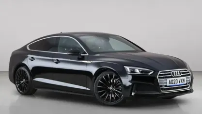 Used Audi A5 Sportback S-Line 190 HP (139 kW) 2020 Black Hatchback