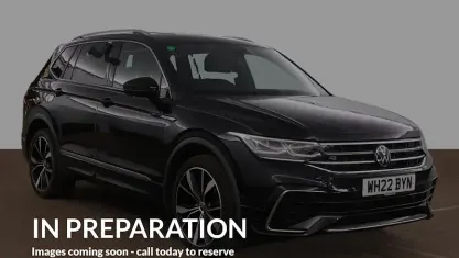 Used VW Tiguan Allspace R-line 150 HP (110 kW) 2022 Black SUV