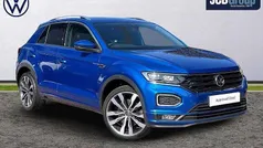 Blue Used 2021 VW T-Roc R-line SUV | £20,490 (Fair price)