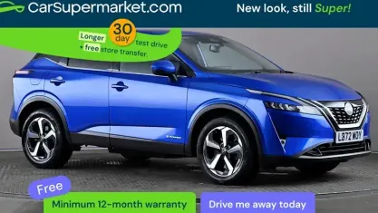 Second-hand Nissan Qashqai N-Connecta 190 CP (139 kW) 2022 Albastru SUV