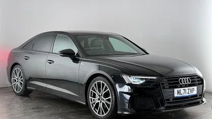Grey Used 2021 Audi A6 Black Edition Sedan | £26,100 (Fair price)