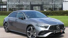 Grey Used 2023 Mercedes A35 AMG Premium Sedan | £36,586 (Fair price)