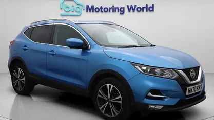 Blue Used 2020 Nissan Qashqai N-Connecta SUV | £15,100 (Fair price)