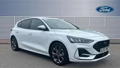 White Used 2022 Ford Focus ST-Line Hatchback | £16,132 (Fair price)