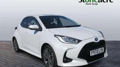 White Used 2023 Toyota Yaris Hybrid Hatchback | £18,706 (Fair price)