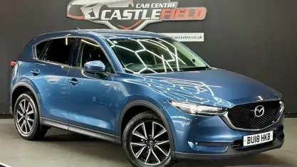 Used Mazda CX-5 Inclusive 150 HP (110 kW) 2018 Blue SUV