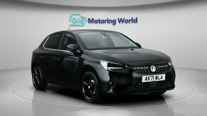 Used Vauxhall Corsa Edition 75 HP (55 kW) 2021 Black Hatchback
