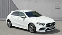 White Used 2020 Mercedes A200 AMG line Hatchback | £18,510 (Fair price)