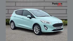 Green Used 2018 Ford Fiesta Titanium Hatchback | £10,995 (Fair price)