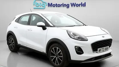 White Used 2023 Ford Puma Titanium Hatchback | £14,200 (Good price)