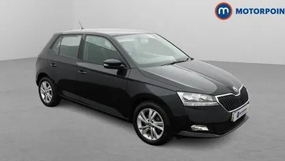 Used Skoda Fabia SE 75 HP (55 kW) 2019 Black Hatchback
