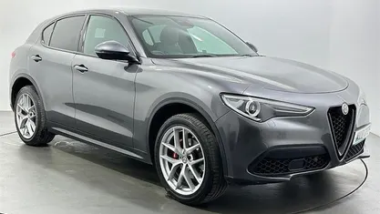 Grey Used 2018 Alfa Romeo Stelvio SUV | £16,687 (Fair price)