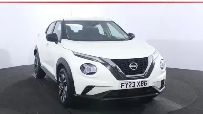 Used Nissan Juke Acenta 114 HP (83 kW) 2023 White SUV