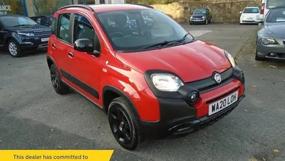 Red Used 2020 Fiat Panda 4x4 Hatchback | £8,995 (Fair price)