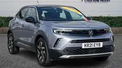 Used Vauxhall Mokka Elite 101 HP (74 kW) 2021 Quartz grey SUV