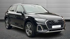 Black Used 2021 Audi Q5 S-Line SUV | £33,395 (Fair price)
