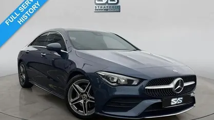 Begagnad Mercedes CLA200 AMG Line Premium 163 HK (119 kW) 2022 Sedan