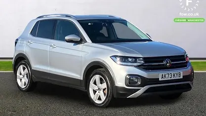 Used VW T-Cross SEL 110 HP (80 kW) 2023 Silver SUV