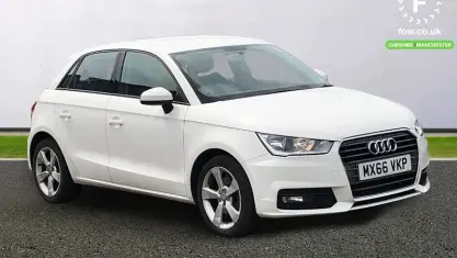 Used Audi A1 Sportback Sport 125 HP (91 kW) 2016 White Hatchback
