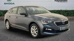 Quartz grey metallic Used 2021 Skoda Scala SE Hatchback | £11,695 (Fair price)
