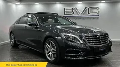 Black Used 2016 Mercedes S350 AMG line Sedan | £22,994 (Fair price)